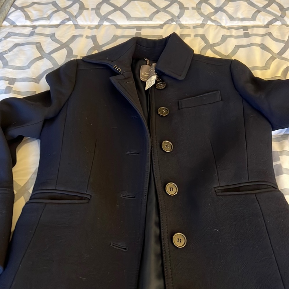 J Crew double cloth coat